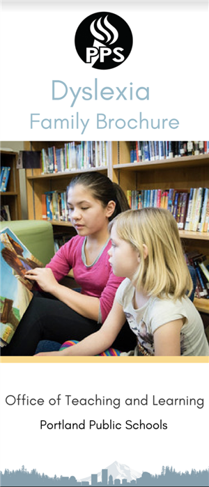Dyslexia Family Brochure